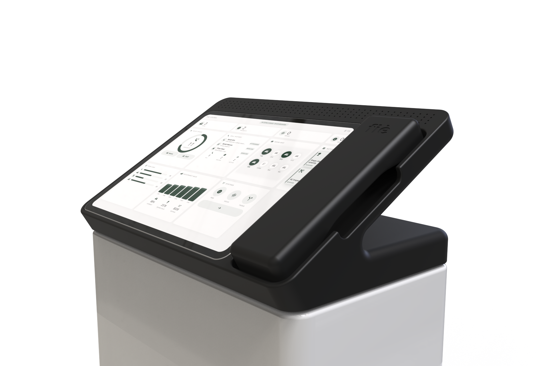 fié device on desk